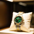 TIMAS Classic Gold and Silver Stainless Steel Watch