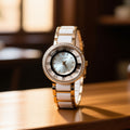 MICHAEL KORS Classic White  Crystal Watch