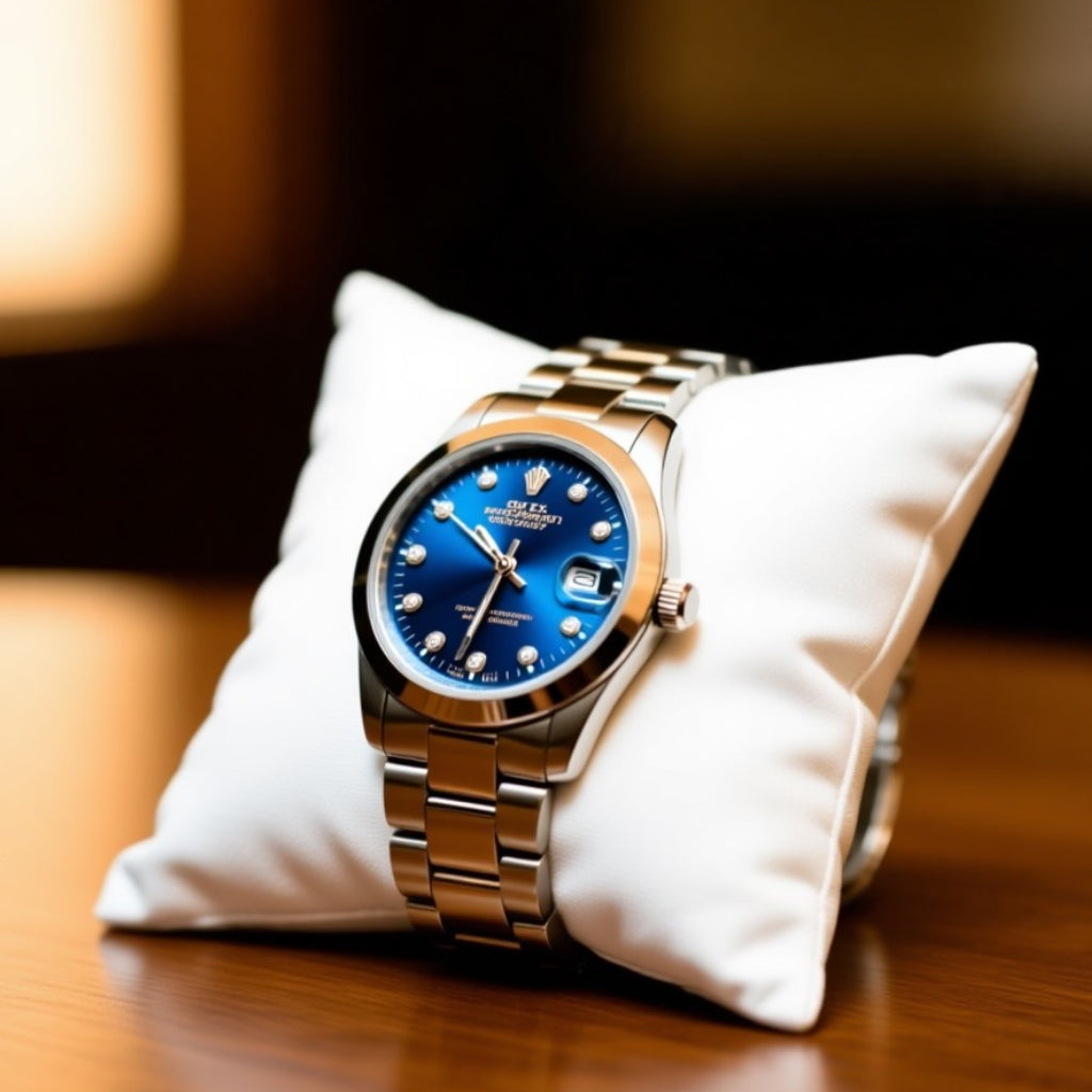 Rolex Premium Silver Watch for Women