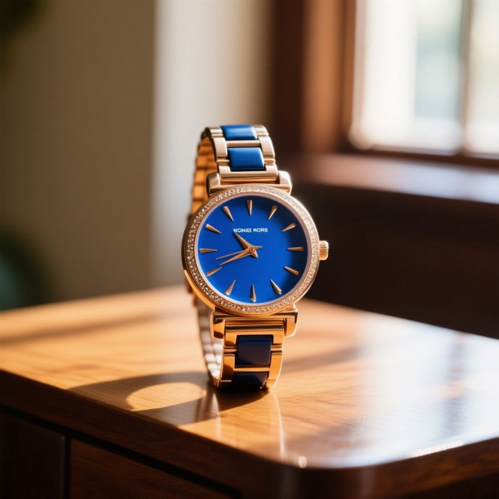 MICHAEL KORS Classic Blue Watch