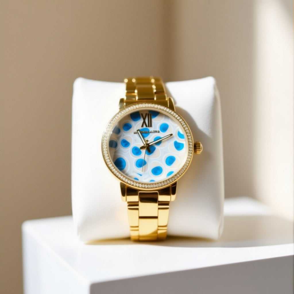 Michael Kors Luxury Crystal Bezel Watch for Women