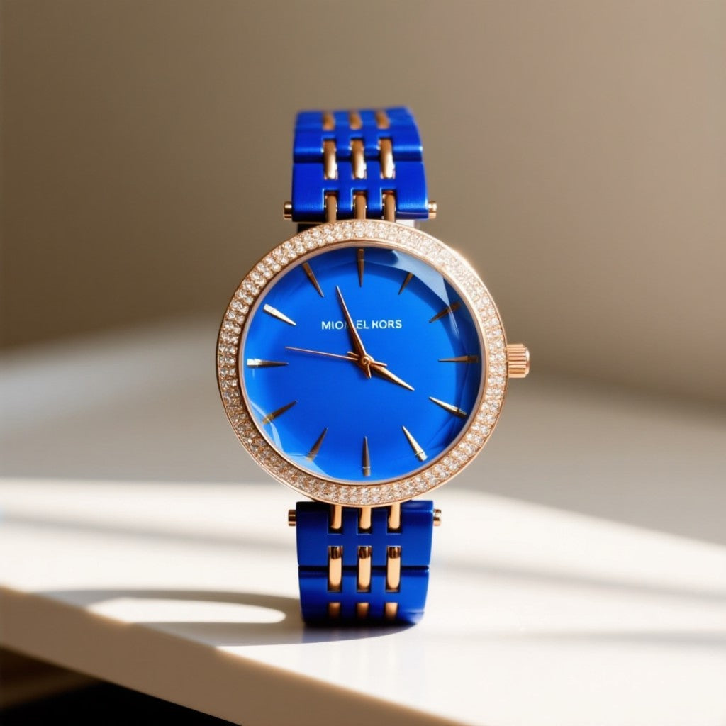 MICHAEL KORS Classic crystal chain Watch