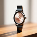 Rolex Black Premium 22mm Strap Watch for Women